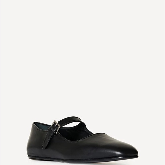 The Row Ava Mary Janes 
COLOR: Black
SIZING: 36.5 - Picture 1 of 10